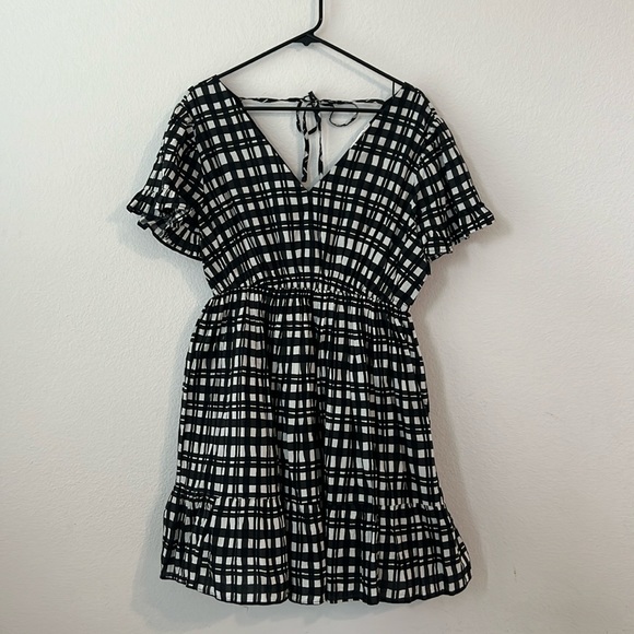 Terra & Sky Dresses & Skirts - Women's Terra & Sky Gingham Dress - OX 14W